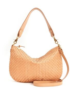 Clare V Moyen Messenger Bisque NWT
